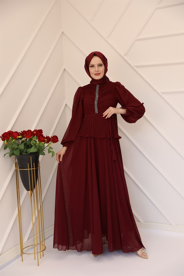Mine Abiye - Bordo