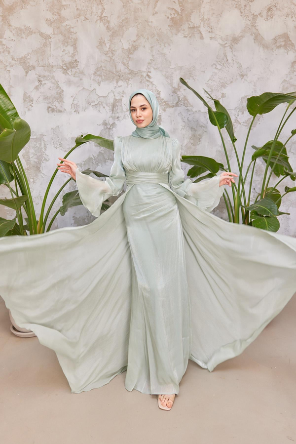 Mintaha Abiye - Mint Yeşil