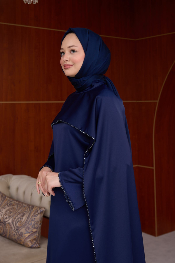 Nursema Tasarım Abiye - Lacivert