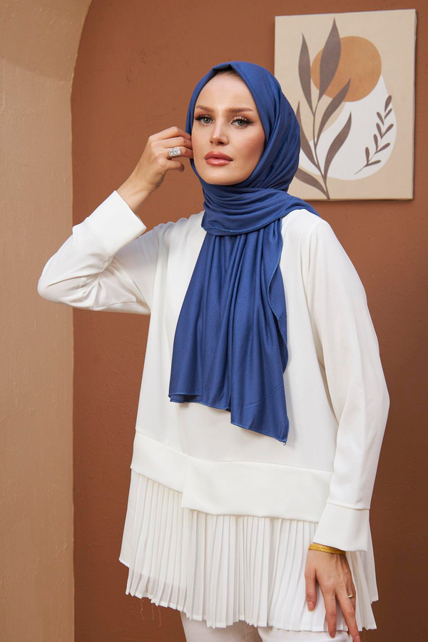 Penye Şal - Mavi