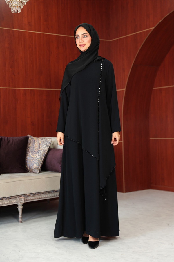 Sanem Özel Tasarım Abiye - Siyah