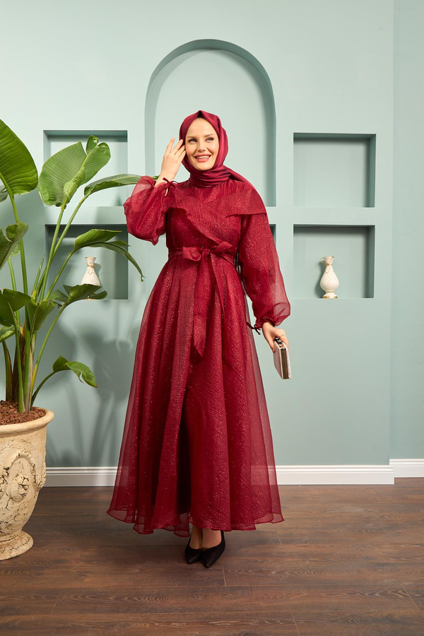 Suna Abiye - Bordo