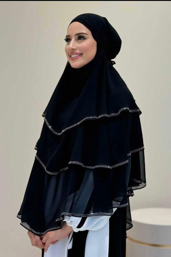 Taş İşleme Sufle - Siyah