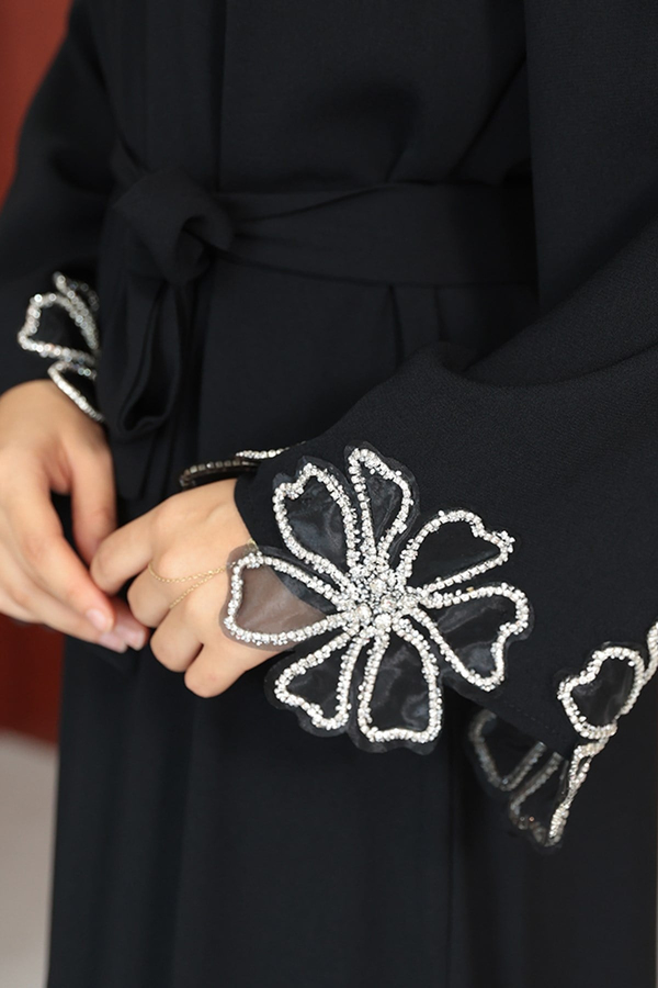 Tasarım Davet Elbisesi - Siyah