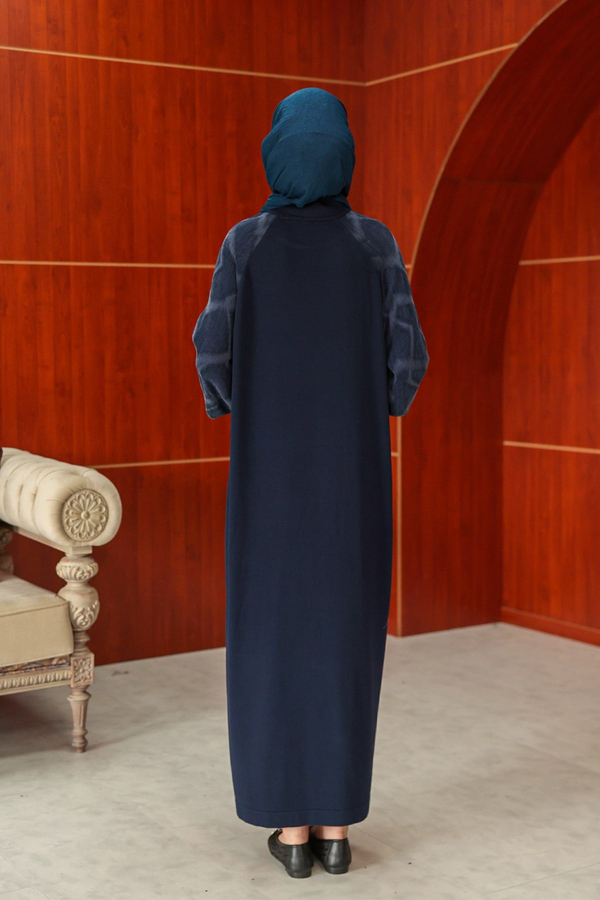 Zeynep Tasarım Elbise - Lacivert