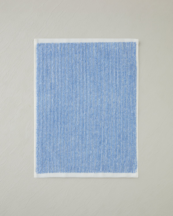 Melange Stripe %100 Pamuk El Havlusu 30x40 cm Mavi - 4 Al 3 Öde
