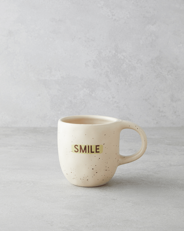 Smile Stoneware Kupa 395 ml Açık Yeşil - English Home 4 Al 3 Öde