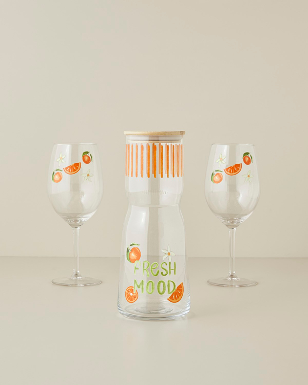 Sunset Fizz Cam 3'lü Kokteyl Bardak 1000 ml + 540 ml Renkli - İkinci Alımda Yarı Fiyatına - 2. Alımda %50 İndirim