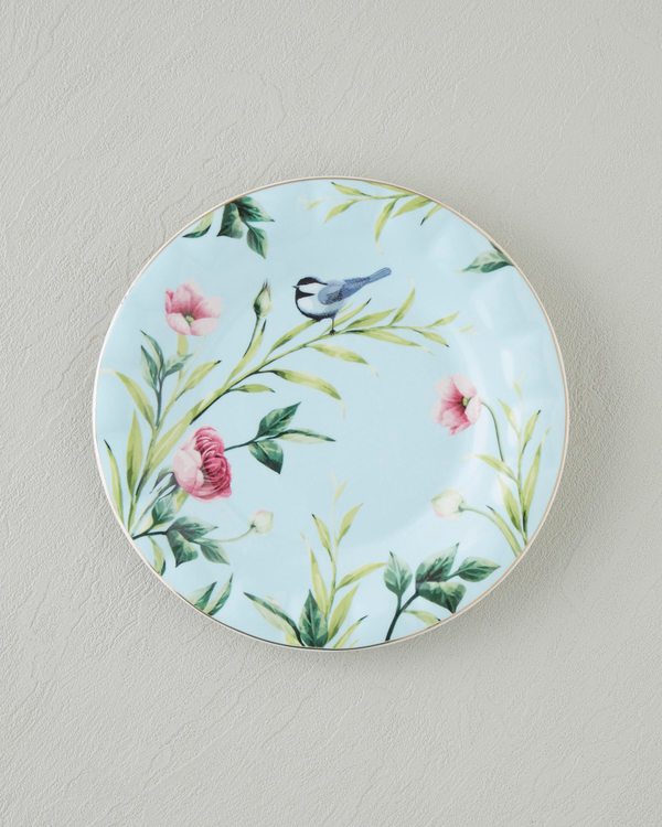 Vanilla New Bone China Pasta Tabağı 20 cm Açık Mavi - 4 Al 3 Öde