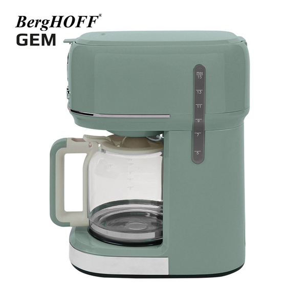 Berghoff Gem Retro 15 Bardak Filtre Kahve Makinesi-Mint Yeşili (7950401)