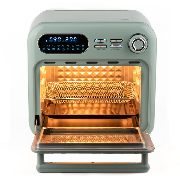 Berghoff Gem Retro Airfryer+Fırın 18 L-Mint Yeşili (7950301)