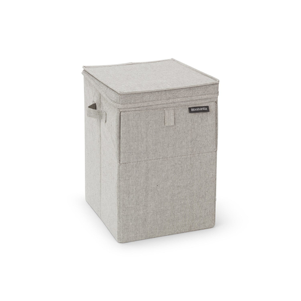 Brabantia Gri Kumaş Çift Fonksiyon Kapaklı Çamaşır Sepeti 35 L