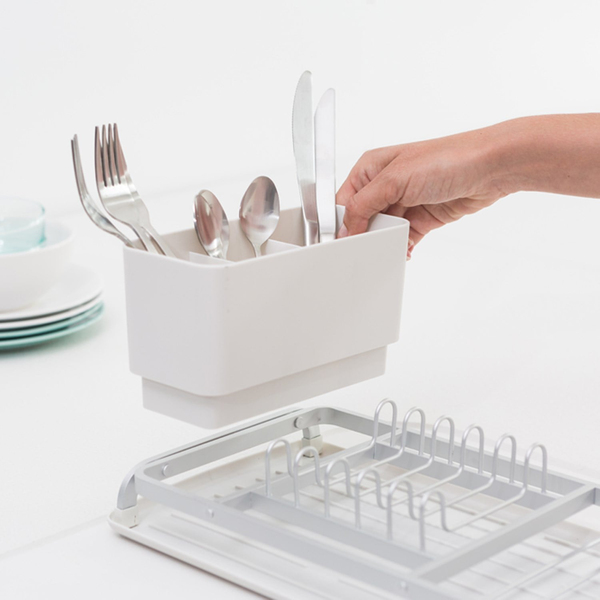 Brabantia Light Grey Küçük Bulaşıklık-Beyaz