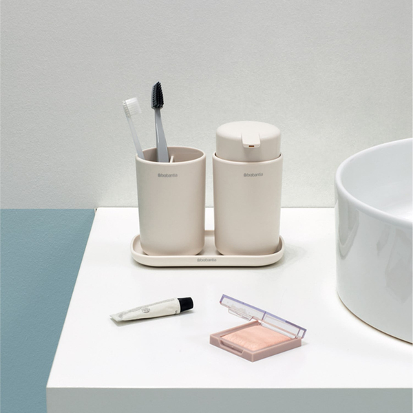 Brabantia Renew Soft Beige 3 Parça Banyo Seti 