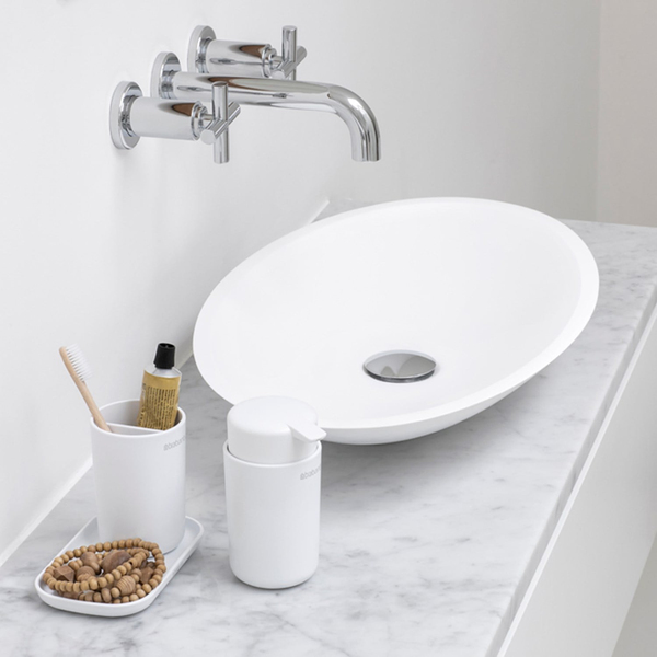 Brabantia Renew White 3 Parça Banyo Seti