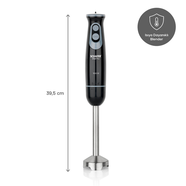 Schafer Chef Pro El Blender Seti-Siyah