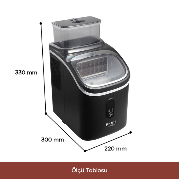 Schafer Frosta Pro Buz Makinesi Küp Buz