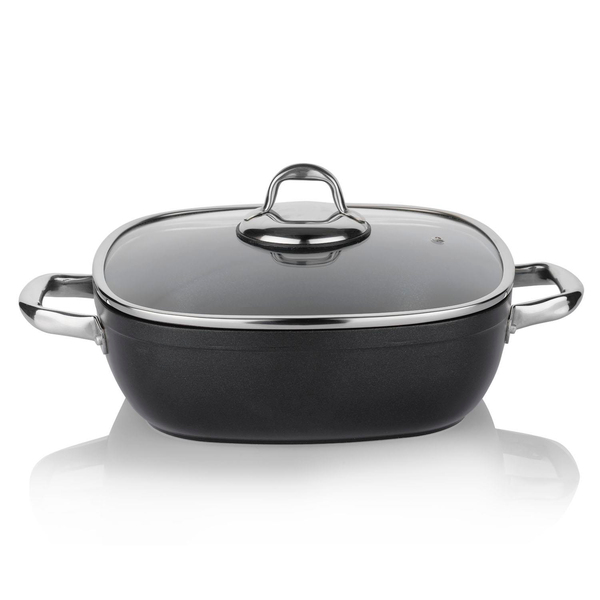 Schafer Gastronomie Master Granit Basık Tencere-28Cm