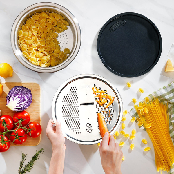 Schafer Gurme Multifonksiyonel Rende 4 Parça-Inox