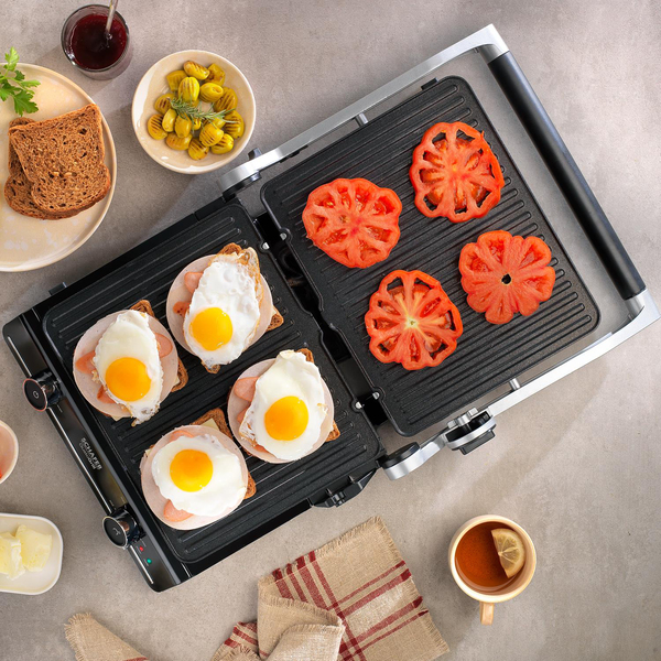 Schafer Gusto Grill Izgara Ve Tost Makinesi-Siyah