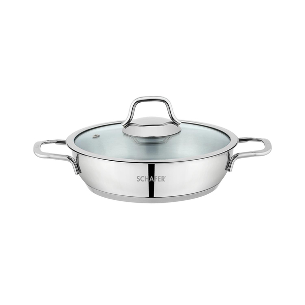 Schafer Held Çelik Sahan (Kapaklı) 20 Cm-2 Parça-Inox