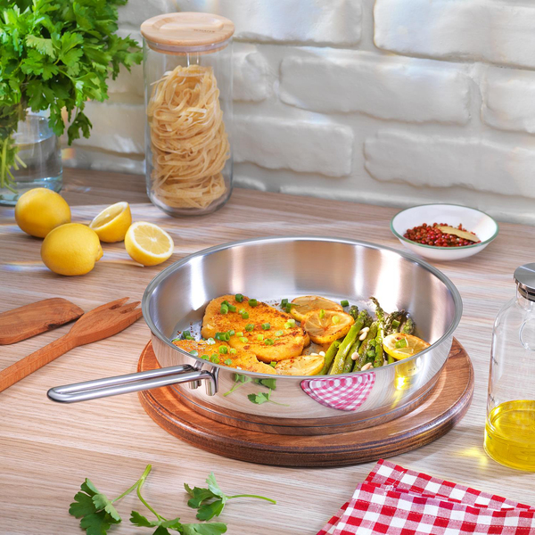 Schafer Held Çelik Tava 28 Cm-1 Parça-Inox
