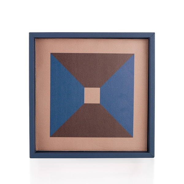 Schafer Home Fame Baskılı Tepsi 35x35 Cm 1 Parça-Mavi