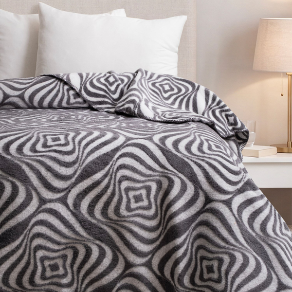 Schafer Home Merlin Tek Kişilik Battaniye 150x200 Cm 1 Parça-Gri