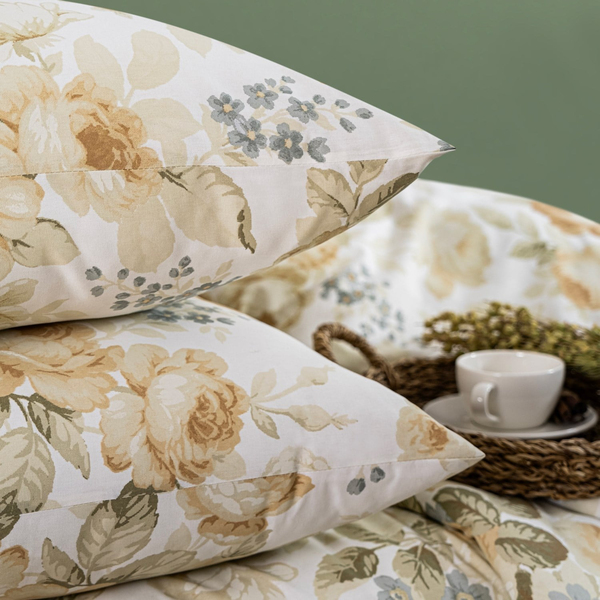 Schafer Home Rosy Pamuk Çift Kişilik Nevresim Takımı 4 Parça
