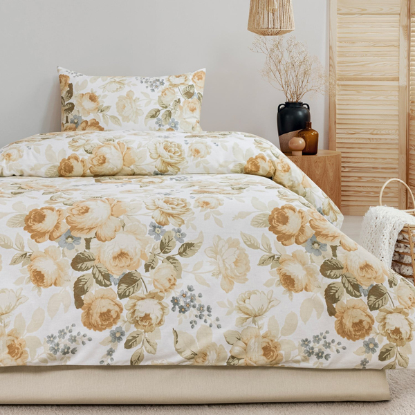 Schafer Home Rosy Pamuk Tek Kişilik Nevresim Takımı 3 Parça