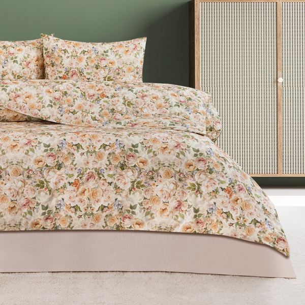 Schafer Home Spring 3D Pamuk Çift Kişilik Nevresim Takımı 4 Parça