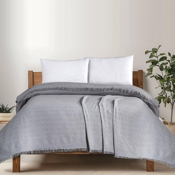 Schafer Home Zuma Çift Kişilik Pike 200x220 Cm-Bej