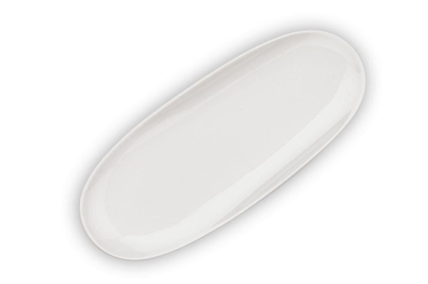 Schafer Nice 1 Parça Uzun Oval Servis Tabağı 23 Cm-Beyaz