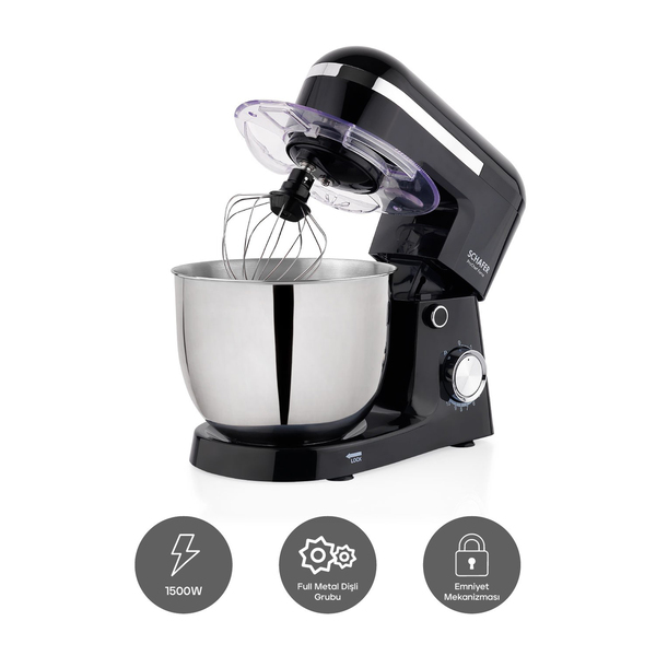 Schafer Prochef Force Stand Mikser 5 L-Siyah