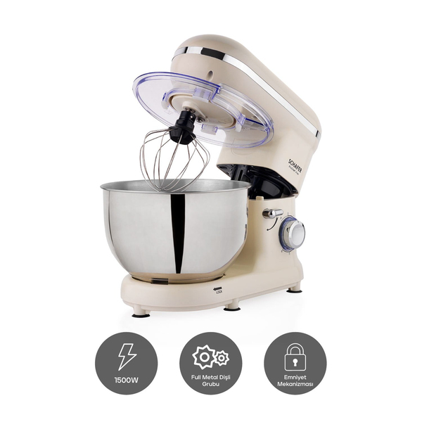 Schafer Prochef Vivo Stand Mikser 5 L-Krem