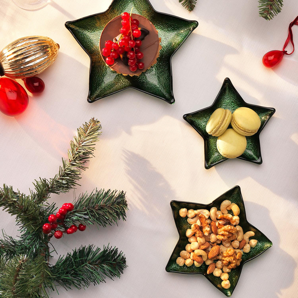 Schafer Spark Yıldız Tabak Küçük Boy 1 Parça-Yeşil