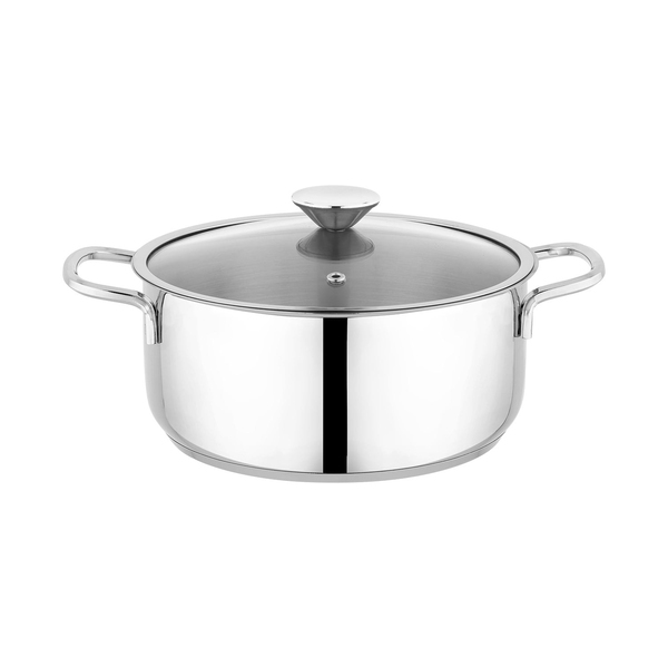 Schafer Steel Storm Çelik Tencere Seti 12 Parça-Inox