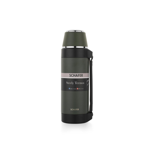 Schafer Steely Termos 1.5 L-Yeşil