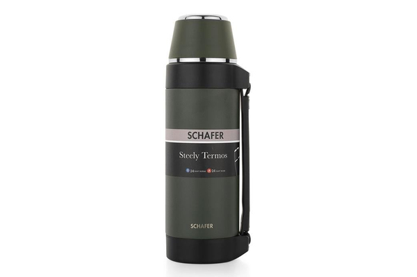 Schafer Steely Termos 1.5 L-Yeşil