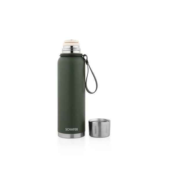 Schafer Steely Termos 1 L- Yeşil