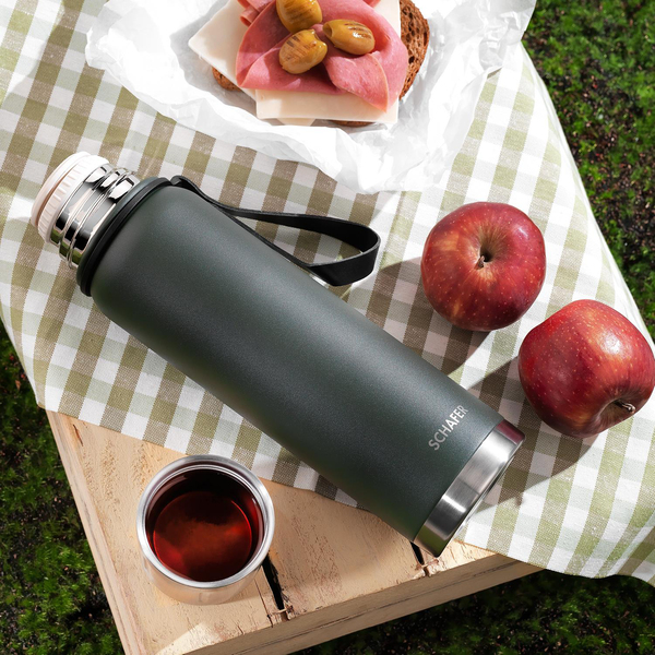 Schafer Steely Termos 750 Ml-Yeşil