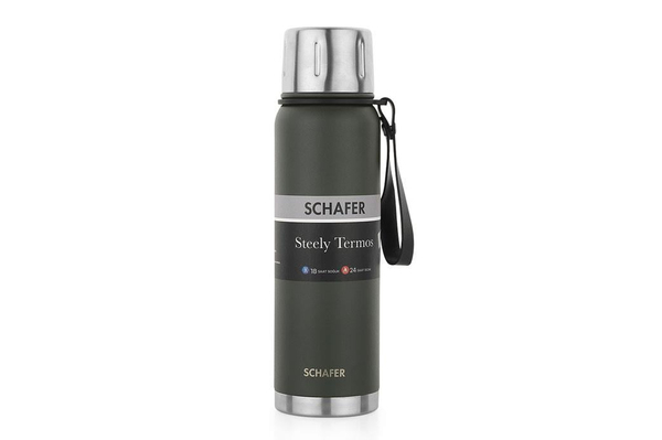 Schafer Steely Termos 750 Ml-Yeşil