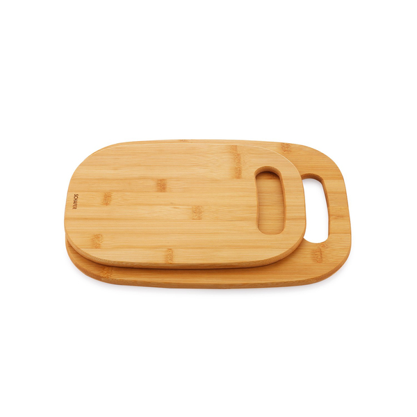 Schafer Woodart 2 Li Oval Tutacaklı Kesme Tahtası