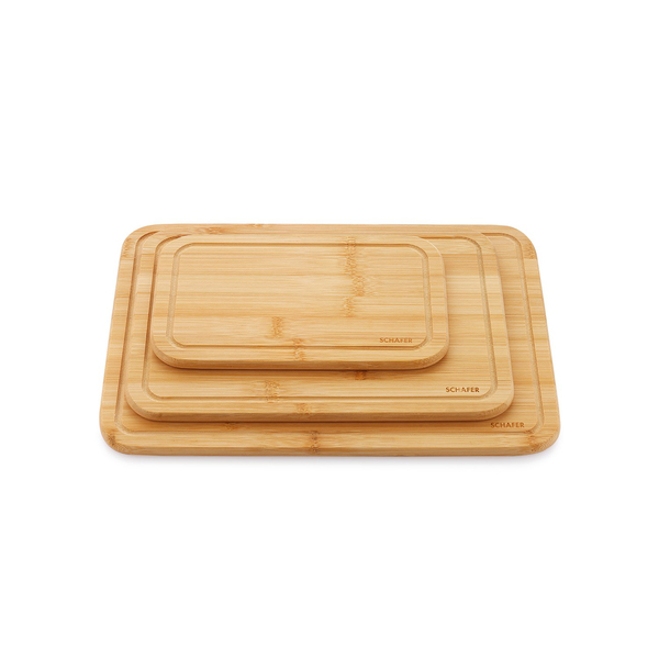 Schafer Woodart 3 Lü Dikdörtgen Kesme Tahtası