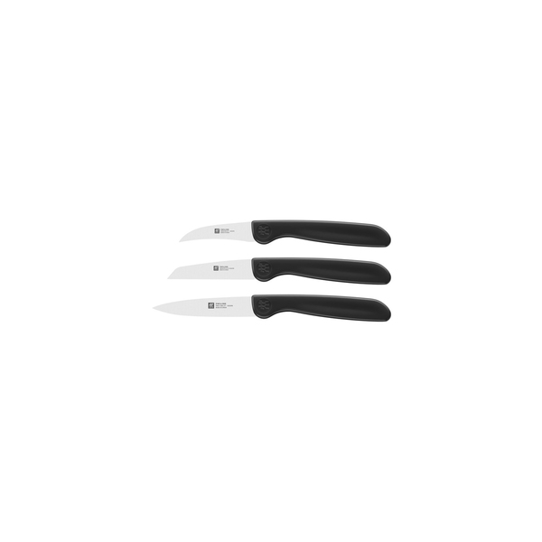 Zwilling 3 Parça Sebze Meyve Bıçağı Seti-Siyah (381150010)