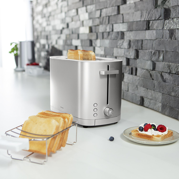 Zwilling Enfinigy Ekmek Kızartma Makinesi 2 Yuva 2 Dilim-Gümüş