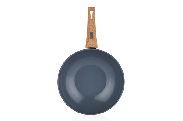 Schafer Fiesta Seramik Wok Tava 28 Cm-Siyah