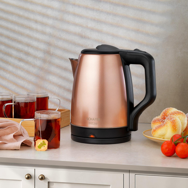 Schafer Hitze Elektrikli Su Isıtıcı (Kettle)-Rosegold