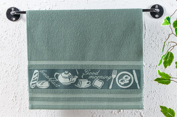 Schafer Home Himmel 2 li Kurulama Bezi 40x60 Cm-Yeşil