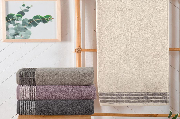 Schafer Home Line Armürlü Havlu 50x90 Cm-Krem